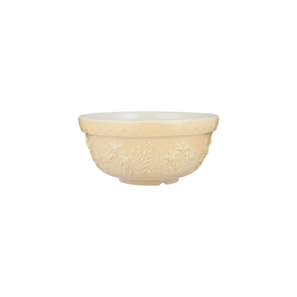 Mason Cash In The Meadow Daffodil 21cm Stoneware Mixing Bowl - Light Sand