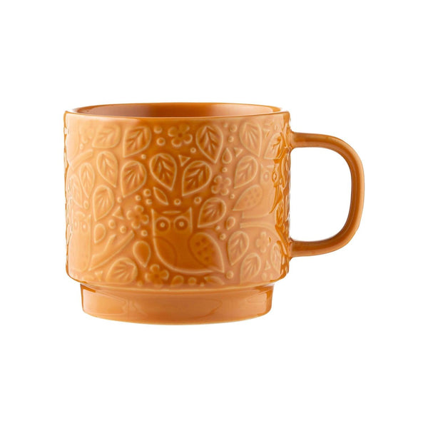 Mason Cash In The Forest 300ml Mug - Ochre - Potters Cookshop