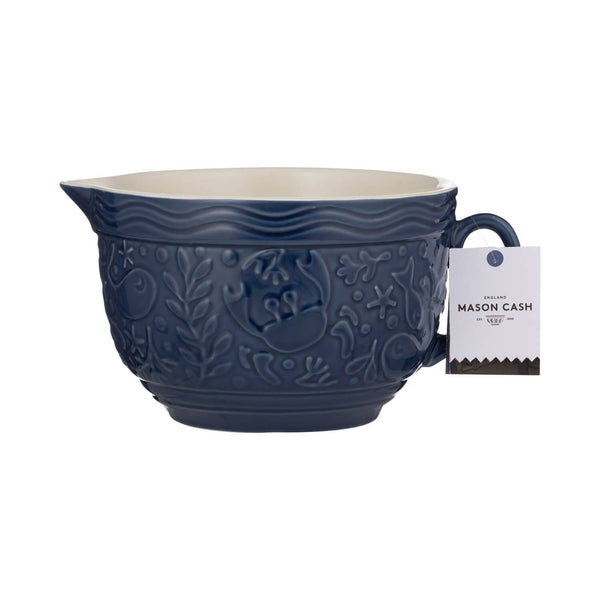 Mason Cash Nautical S24 24cm Batter Bowl - Navy Blue - Potters Cookshop