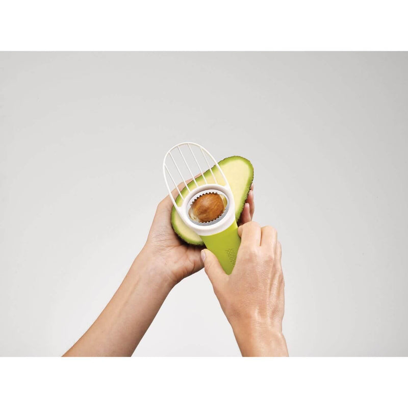 Joseph Joseph GoAvocado 3-in-1 Avocado Tool - Green - Potters Cookshop