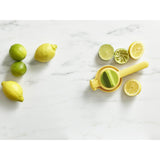 Joseph Joseph JuiceMax Dual Action Citrus Press - Yellow - Potters Cookshop