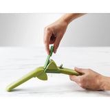 Joseph Joseph Clean Force Garlic Press - Green - Potters Cookshop