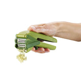 Joseph Joseph Clean Force Garlic Press - Green - Potters Cookshop