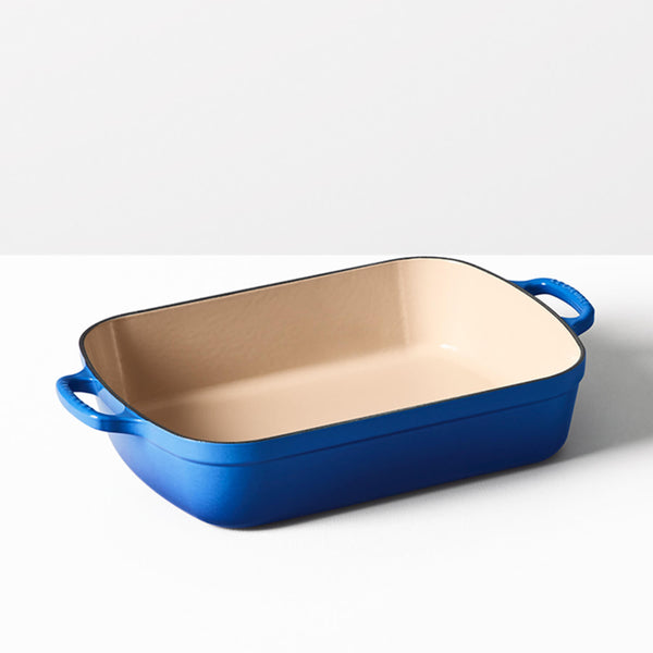 Le Creuset Signature Cast Iron 33cm Roaster - Azure