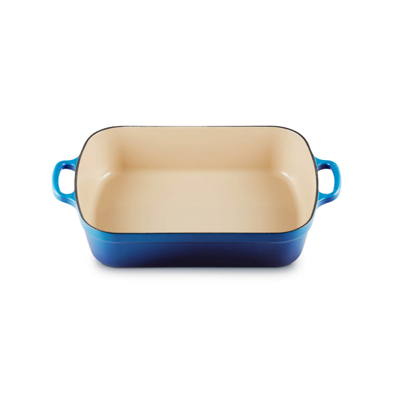 Le Creuset Signature Cast Iron 33cm Roaster - Azure