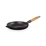 Le Creuset Signature Cast Iron 3 Piece Frying Pan & Saute Pan Set - Satin Black - Potters Cookshop