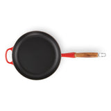 Le Creuset Signature Cast Iron 26cm Frying Pan - Cerise - Potters Cookshop