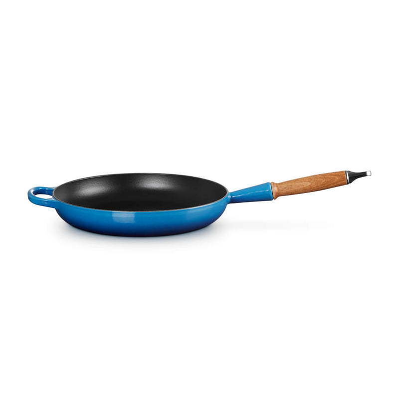 Le Creuset Signature Cast Iron 28cm Frying Pan - Azure