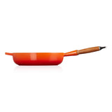 Le Creuset Signature Cast Iron 3 Piece Frying Pan & Saute Pan Set - Volcanic - Potters Cookshop