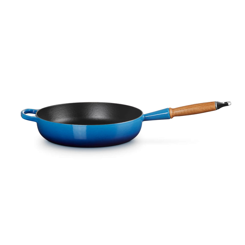 Le Creuset Signature Cast Iron 28cm Saute Pan - Azure