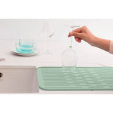 Brabantia SinkSide Silicone Dish Drying Mat - Jade Green