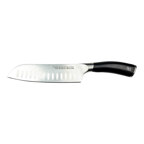 Rockingham Forge Equilibrium Fluted Santoku Knife - 18cm - Potters Cookshop