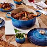 Le Creuset Signature Cast Iron 20cm Round Casserole - Azure