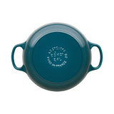 Le Creuset Signature Cast Iron 24cm Round Casserole - Deep Teal - Potters Cookshop