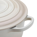 Le Creuset Signature Cast Iron 20cm Round Casserole - Meringue - Potters Cookshop