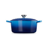 Le Creuset Signature Cast Iron 22cm Round Casserole - Azure