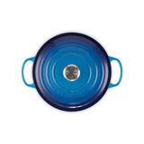 Le Creuset Signature Cast Iron 26cm Round Casserole - Azure