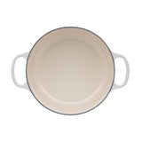 Le Creuset Signature Cast Iron 26cm Round Casserole - Meringue - Potters Cookshop