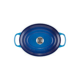 Le Creuset Signature Cast Iron 25cm Oval Casserole - Azure