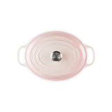 Le Creuset Signature Cast Iron 29cm Oval Casserole - Shell Pink