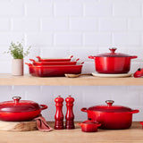 Le Creuset Signature Cast Iron 31cm Oval Casserole - Cerise