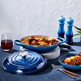 Le Creuset Signature Cast Iron 26cm Shallow Casserole - Azure