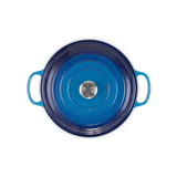 Le Creuset Signature Cast Iron 30cm Shallow Casserole - Azure