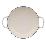 Le Creuset Signature Cast Iron 30cm Shallow Casserole - Meringue - Potters Cookshop