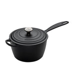 Le Creuset Signature 5 Piece Cast Iron Cookware Set - Satin Black - Potters Cookshop