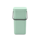 Brabantia Sort & Go 12 Litre Waste Bin - Jade Green