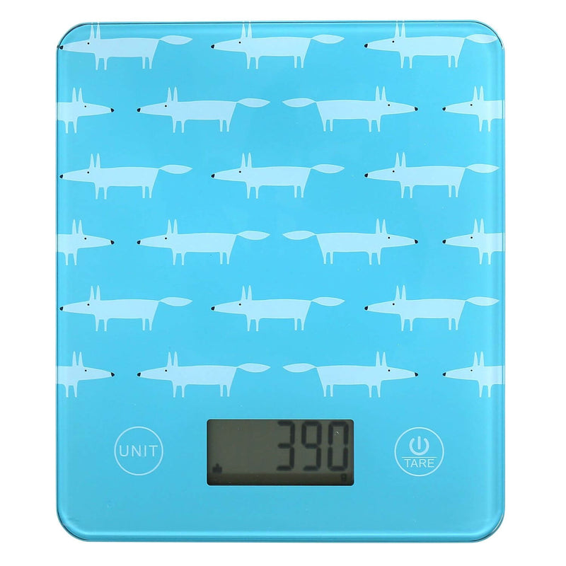 Scion Living Mr Fox Electronic Kitchen Scales - Teal