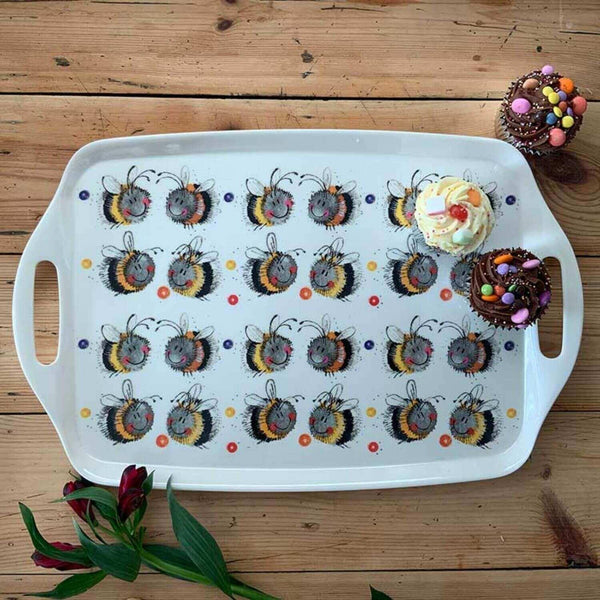 Alex Clark Large Tray - Bees - Potters Cookshop