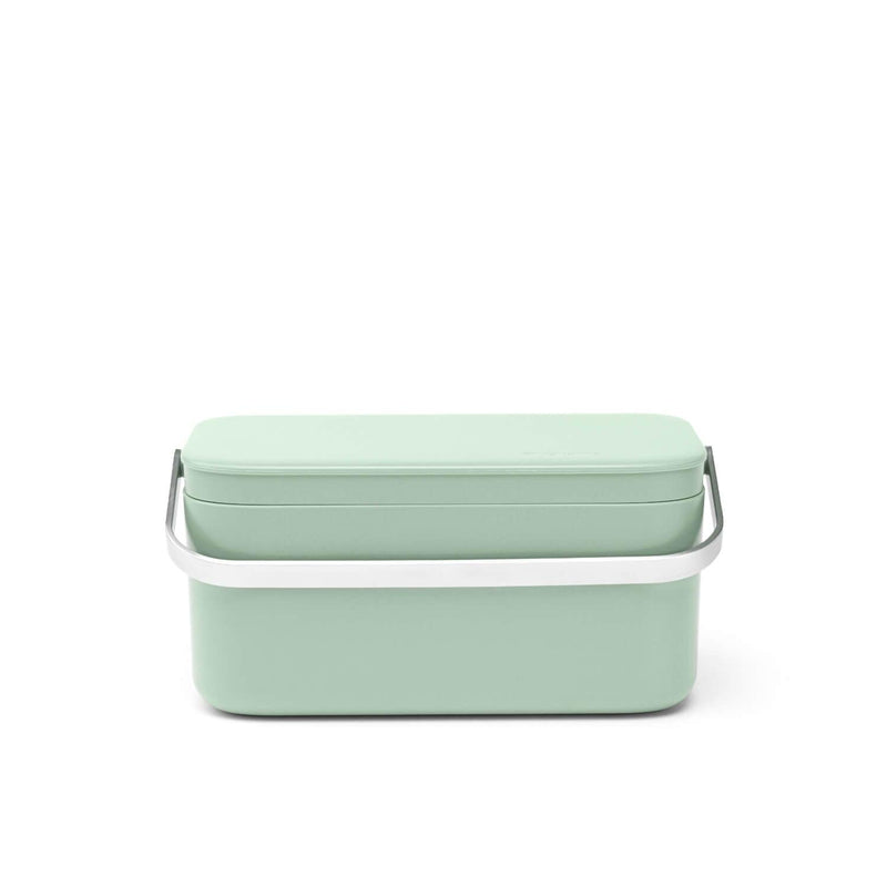 Brabantia SinkSide 1.8 Litre Food Waste Caddy -  Jade Green - Potters Cookshop