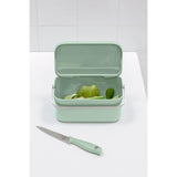 Brabantia SinkSide 1.8 Litre Food Waste Caddy -  Jade Green - Potters Cookshop