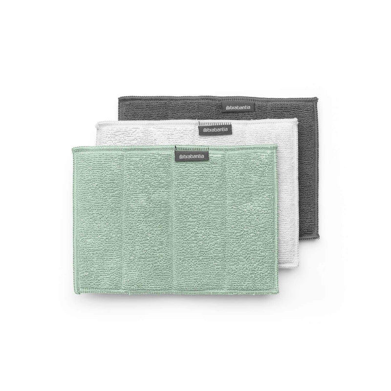 Brabantia Microfibre Cleaning Pads - Set of 3 - Potters Cookshop