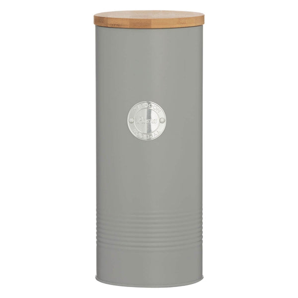 Typhoon Living Pasta Storage Tin - Grey