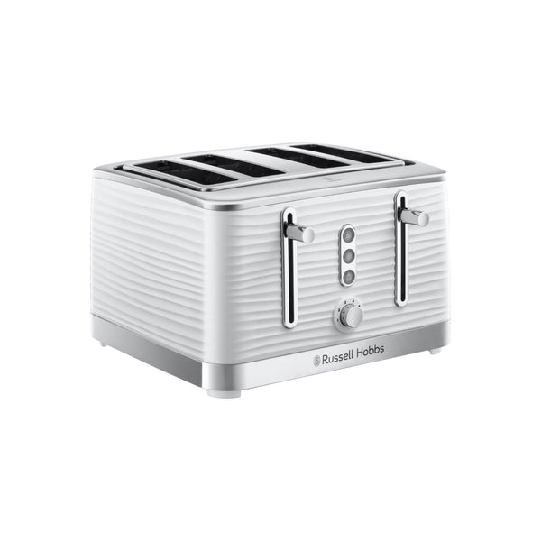 Russell Hobbs Inspire 4 Slice Toaster - White