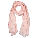 Wrendale Designs Scarf - Oops a Daisy Mouse