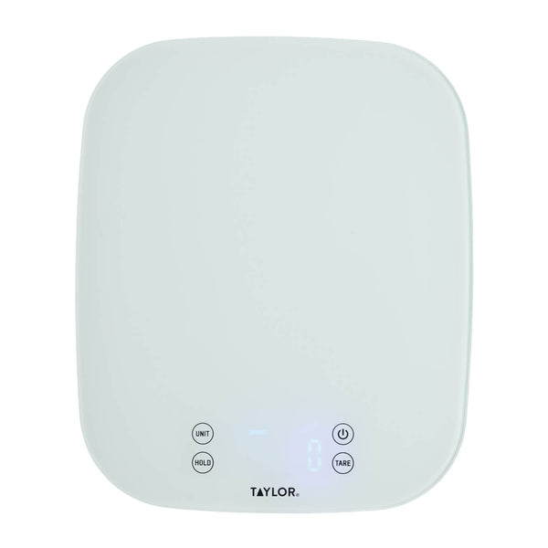 Taylor Pro Waterproof Digital 14kg Kitchen Scale - White
