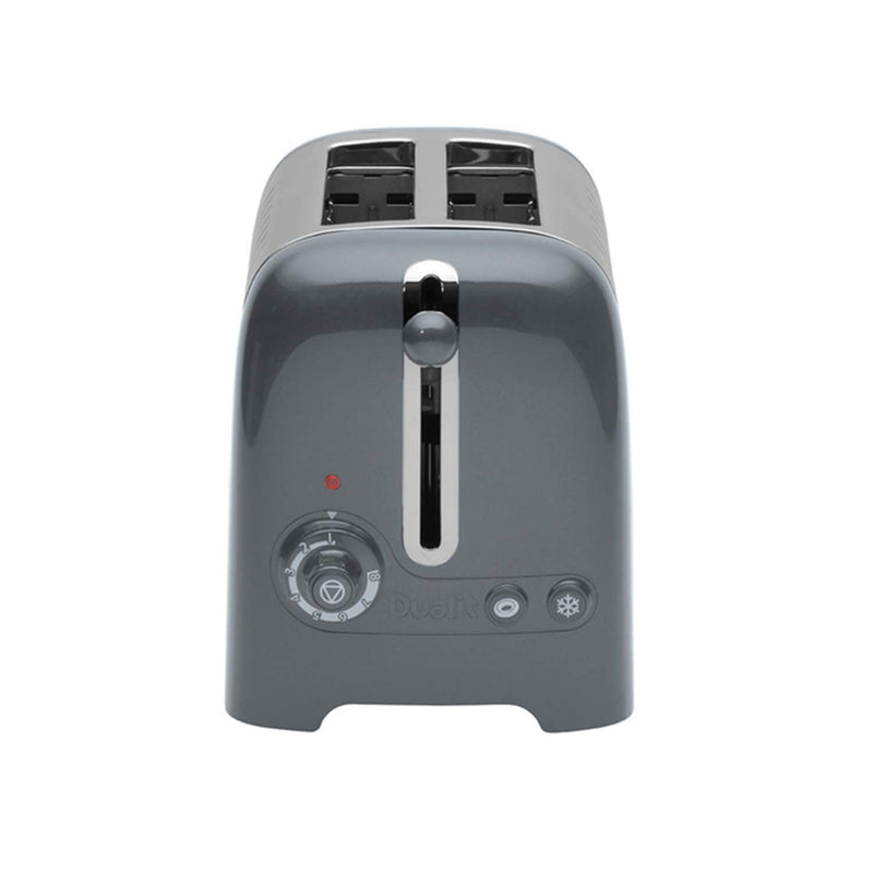 Dualit Lite 26204 2 Slice Toaster - Polished Grey - Potters Cookshop