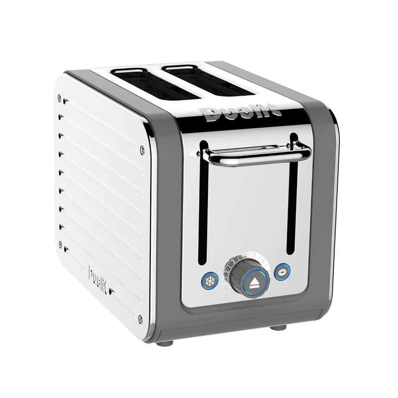 Dualit Architect 26526 2 Slot Toaster - Grey & Brushed Stainless Steel