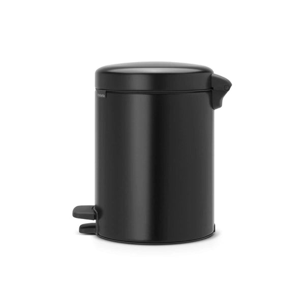 Brabantia NewIcon Recycle Pedal Bin - Matt Black - Potters Cookshop