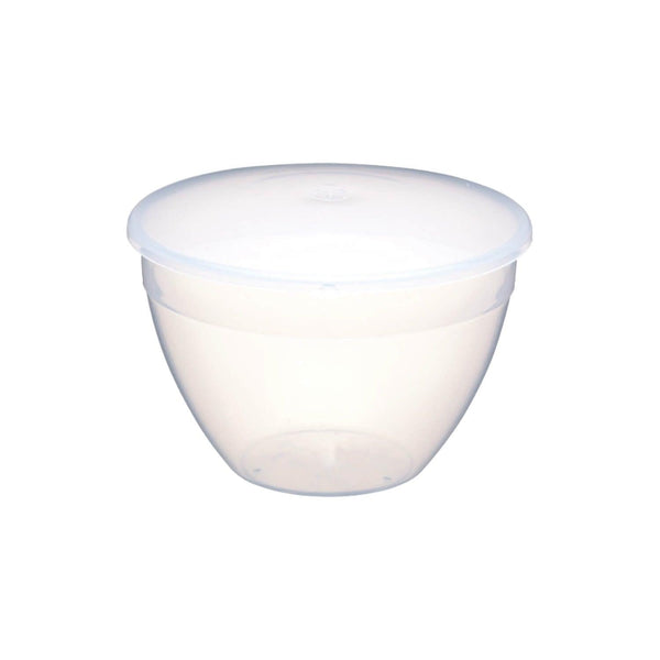 KitchenCraft Plastic Pudding Basin & Lid - 1.1 Litre - Potters Cookshop