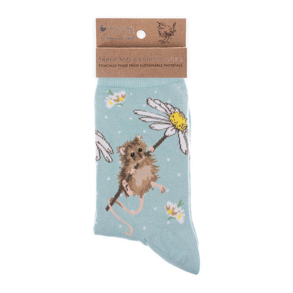 Wrendale Designs Socks - Oops A Daisy