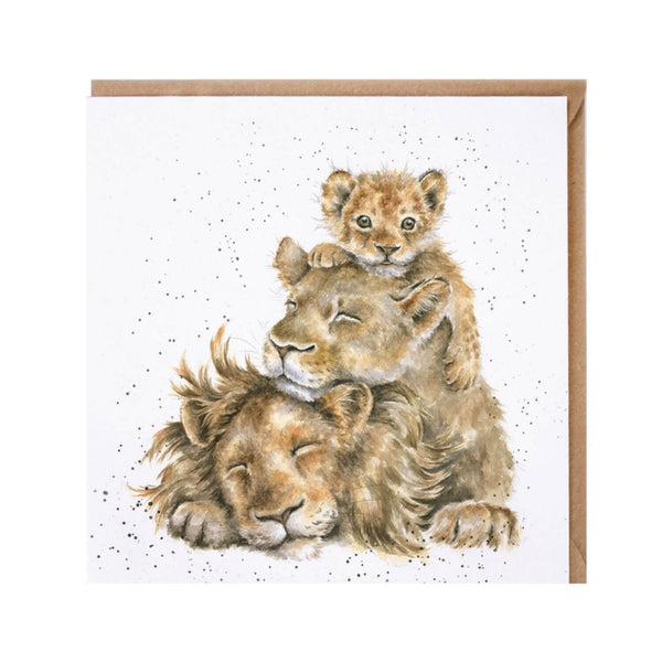 Wrendale Designs by Hannah Dale Card - Family Pride