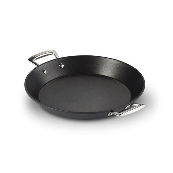 Le Creuset Toughened Non-Stick Paella Pan - 32cm - Potters Cookshop