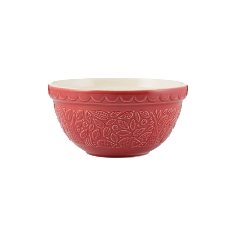 Mason Cash In The Forest Mixing Bowl - Red Hedgehog - Potters Cookshop