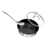 Circulon C-Series SteelShield 5 Piece Non-Stick Cookware Set - Polished Stainless Steel