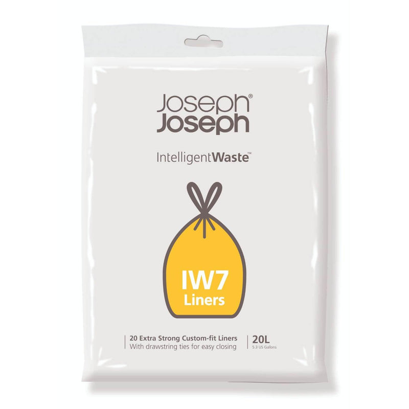 Joseph Joseph Intelligent Waste IW7 Custom Liners - 20 Litre - Potters Cookshop