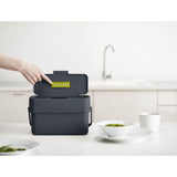 Joseph Joseph Compo 4 Litre Food Waste Caddy - Graphite - Potters Cookshop